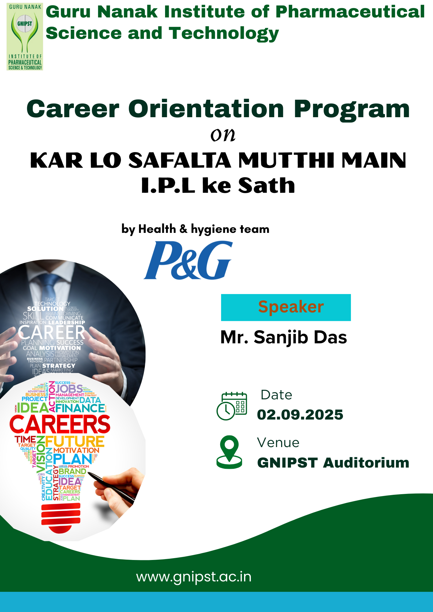 Career Orientation Program on KAR LO SAFALTA MUTTHI MAIN I.P.L ke SathÂ 